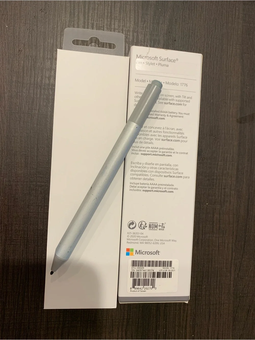 Microsoft Surface Pen Stylet Model 1776